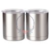 10 oz. Silver Stainless Steel Short Tumbler Thumbnail