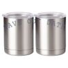 10 oz. Silver Stainless Steel Short Tumbler Thumbnail