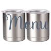 10 oz. Silver Stainless Steel Short Tumbler Thumbnail