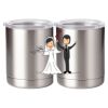 10 oz. Silver Stainless Steel Short Tumbler Thumbnail