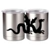 10 oz. Silver Stainless Steel Short Tumbler Thumbnail