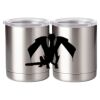 10 oz. Silver Stainless Steel Short Tumbler Thumbnail