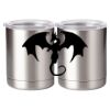 10 oz. Silver Stainless Steel Short Tumbler Thumbnail