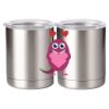 10 oz. Silver Stainless Steel Short Tumbler Thumbnail