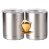 10 oz. Silver Stainless Steel Short Tumbler Thumbnail