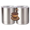 10 oz. Silver Stainless Steel Short Tumbler Thumbnail