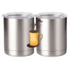 10 oz. Silver Stainless Steel Short Tumbler Thumbnail