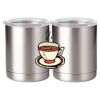 10 oz. Silver Stainless Steel Short Tumbler Thumbnail