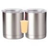 10 oz. Silver Stainless Steel Short Tumbler Thumbnail