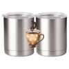 10 oz. Silver Stainless Steel Short Tumbler Thumbnail