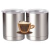10 oz. Silver Stainless Steel Short Tumbler Thumbnail