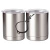 10 oz. Silver Stainless Steel Short Tumbler Thumbnail