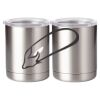 10 oz. Silver Stainless Steel Short Tumbler Thumbnail