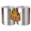 10 oz. Silver Stainless Steel Short Tumbler Thumbnail