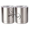 10 oz. Silver Stainless Steel Short Tumbler Thumbnail