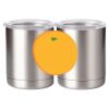 10 oz. Silver Stainless Steel Short Tumbler Thumbnail