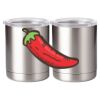 10 oz. Silver Stainless Steel Short Tumbler Thumbnail