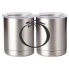 10 oz. Silver Stainless Steel Short Tumbler Thumbnail