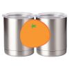 10 oz. Silver Stainless Steel Short Tumbler Thumbnail
