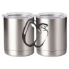 10 oz. Silver Stainless Steel Short Tumbler Thumbnail