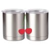 10 oz. Silver Stainless Steel Short Tumbler Thumbnail