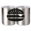 10 oz. Silver Stainless Steel Short Tumbler Thumbnail