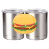 10 oz. Silver Stainless Steel Short Tumbler Thumbnail