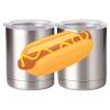 10 oz. Silver Stainless Steel Short Tumbler Thumbnail