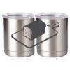 10 oz. Silver Stainless Steel Short Tumbler Thumbnail