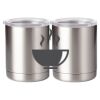 10 oz. Silver Stainless Steel Short Tumbler Thumbnail