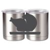 10 oz. Silver Stainless Steel Short Tumbler Thumbnail
