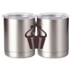 10 oz. Silver Stainless Steel Short Tumbler Thumbnail