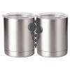 10 oz. Silver Stainless Steel Short Tumbler Thumbnail