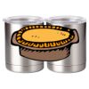 10 oz. Silver Stainless Steel Short Tumbler Thumbnail