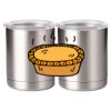 10 oz. Silver Stainless Steel Short Tumbler Thumbnail