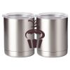 10 oz. Silver Stainless Steel Short Tumbler Thumbnail