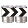 10 oz. Silver Stainless Steel Short Tumbler Thumbnail