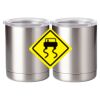 10 oz. Silver Stainless Steel Short Tumbler Thumbnail