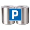 10 oz. Silver Stainless Steel Short Tumbler Thumbnail