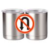 10 oz. Silver Stainless Steel Short Tumbler Thumbnail
