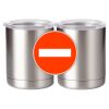 10 oz. Silver Stainless Steel Short Tumbler Thumbnail