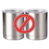 10 oz. Silver Stainless Steel Short Tumbler Thumbnail