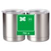 10 oz. Silver Stainless Steel Short Tumbler Thumbnail