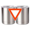 10 oz. Silver Stainless Steel Short Tumbler Thumbnail
