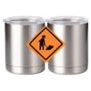 10 oz. Silver Stainless Steel Short Tumbler Thumbnail
