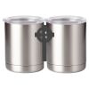 10 oz. Silver Stainless Steel Short Tumbler Thumbnail