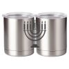 10 oz. Silver Stainless Steel Short Tumbler Thumbnail