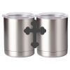 10 oz. Silver Stainless Steel Short Tumbler Thumbnail