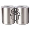 10 oz. Silver Stainless Steel Short Tumbler Thumbnail