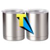 10 oz. Silver Stainless Steel Short Tumbler Thumbnail